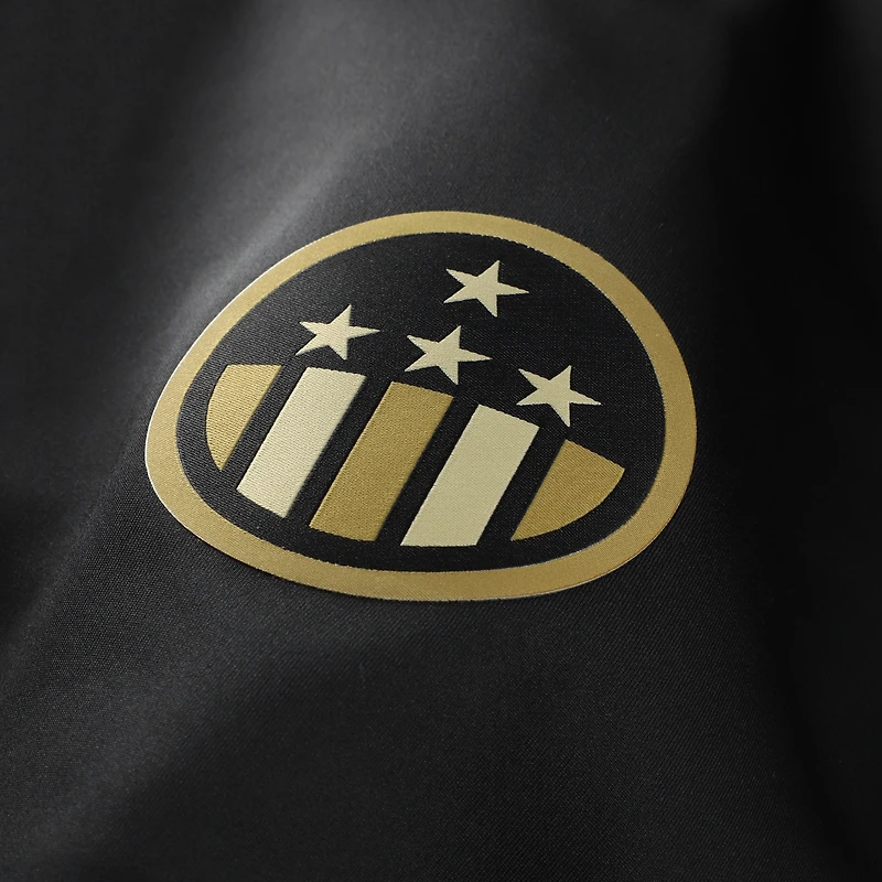 Men's adidas Black Indiana Hoosiers Half-Zip Golf Jacket