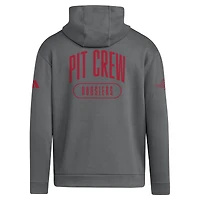 Men's adidas  Charcoal Indiana Hoosiers IU x Indy 500 Hoodie