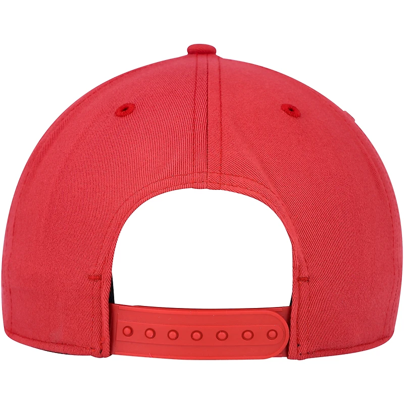 Men's adidas  Crimson Indiana Hoosiers Established Snapback Hat