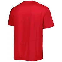 Men's adidas Crimson Indiana Hoosiers Notch Neck Iron Cage Top