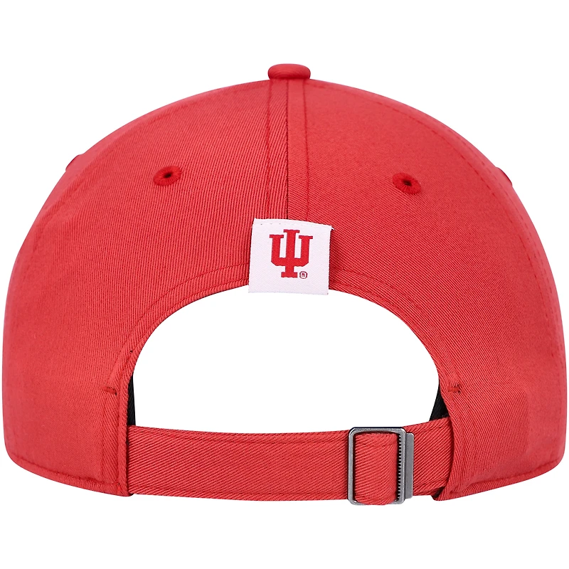 Men's adidas Crimson Indiana Hoosiers Slouch Adjustable Hat