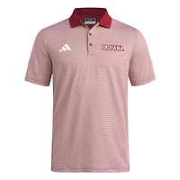 Men's adidas Crimson Indiana Hoosiers Ultimate 365 Ottoman Polo Shirt