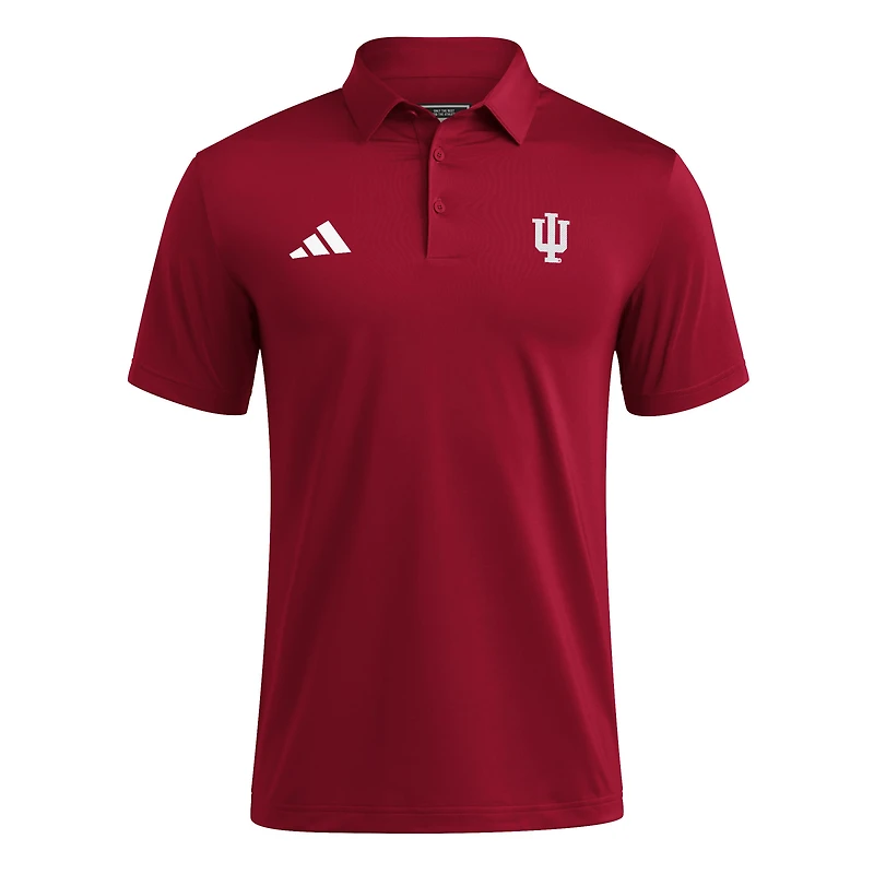 Polo adidas Crimson Indiana Hoosiers Ultimate 365 pour homme
