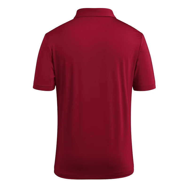 Polo adidas Crimson Indiana Hoosiers Ultimate 365 pour homme