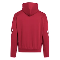 Men's adidas Crimson Indiana Hoosiers Z.N.E. Pullover Hoodie