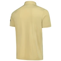 Polo adidas Tan Indiana Hoosiers Salute to Service Ultimate365 Solid pour homme