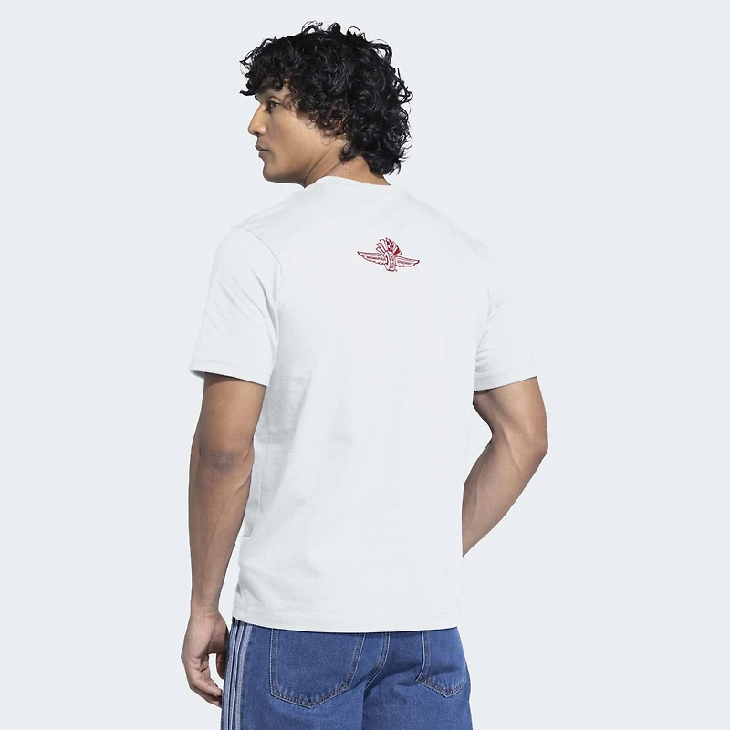 Men's adidas  White Indiana Hoosiers IU x Indy 500 T-Shirt