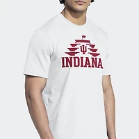 Men's adidas  White Indiana Hoosiers IU x Indy 500 T-Shirt