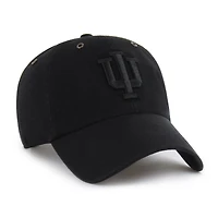 Men's Carhartt x '47 Black Indiana Hoosiers Clean Up Adjustable Hat