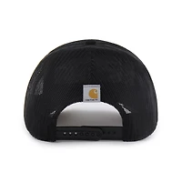 Casquette trucker Carhartt x '47 Indiana Hoosiers noire pour homme, ajustable
