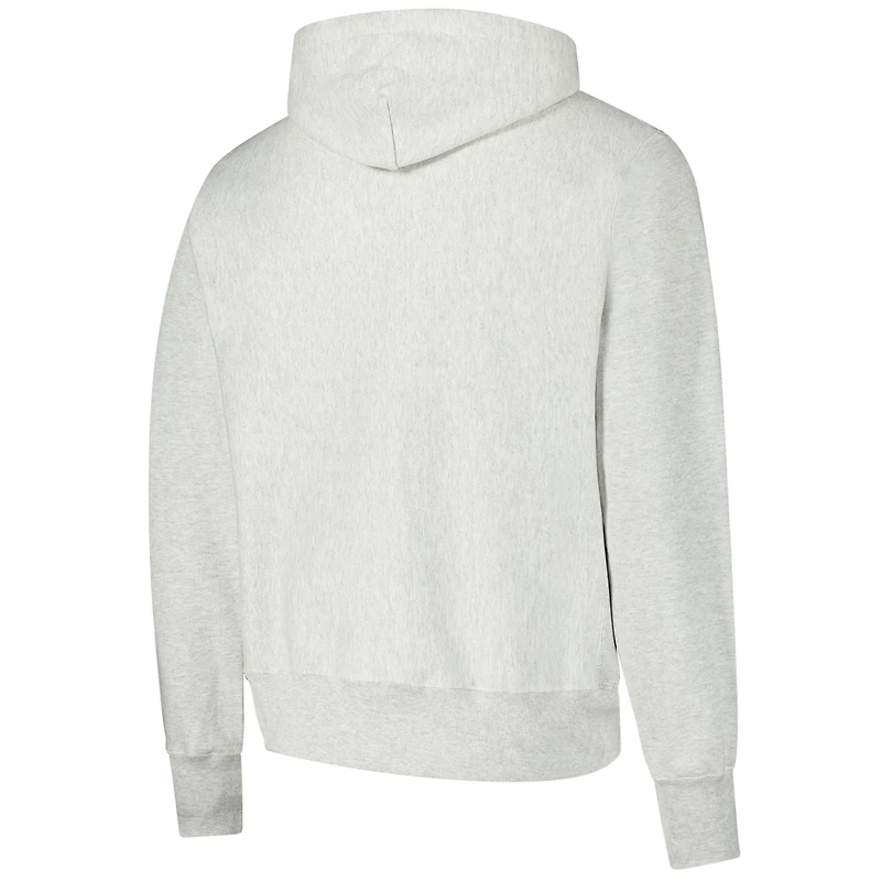 Sweat à capuche gris Champion Indiana Hoosiers Vault Late Night Reverse Weave pour hommes