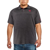 Polo Colosseum Black Indiana Hoosiers pour homme, grandes tailles, style Down Swing