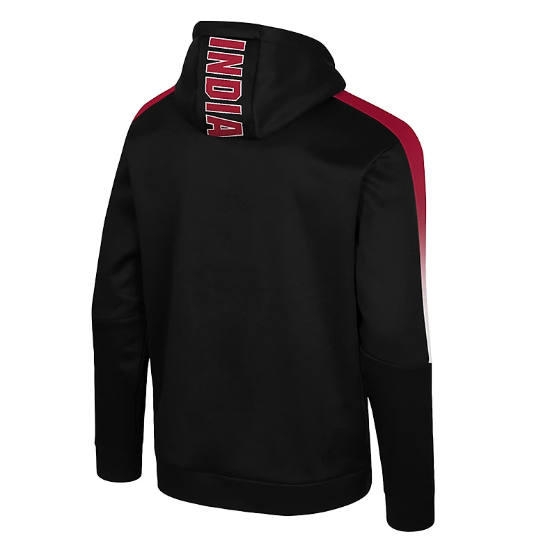 Sweat à capuche noir Colosseum Indiana Hoosiers The Gang pour homme