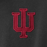 Colosseum Charcoal Indiana Hoosiers Tortugas Logo Quarter-Zip Pullover pour homme
