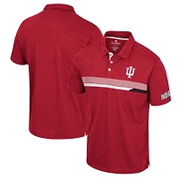 Colosseum Crimson Indiana Hoosiers No Problemo Polo pour homme