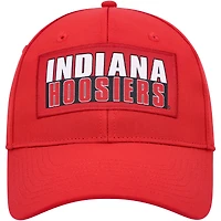 Men's Colosseum Crimson Indiana Hoosiers Positraction Snapback Hat