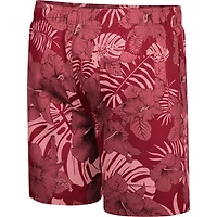Men's Colosseum Crimson Indiana Hoosiers The Dude Swim Shorts