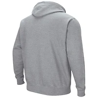 Sweat à capuche Colosseum Heather Grey Indiana Hoosiers Arch & Logo 3.0 pour hommes