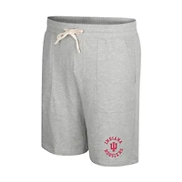 Colosseum Heather Grey Indiana Hoosiers Love To Hear This Terry Short pour homme