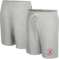 Colosseum Heather Grey Indiana Hoosiers Love To Hear This Terry Short pour homme