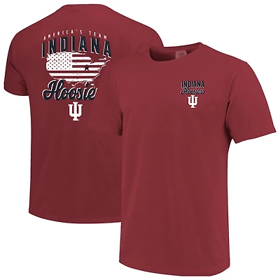 T-shirt homme Crimson Indiana Hoosiers, l'équipe américaine