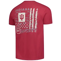 T-shirt camouflage Crimson Indiana Hoosiers OHT pour homme