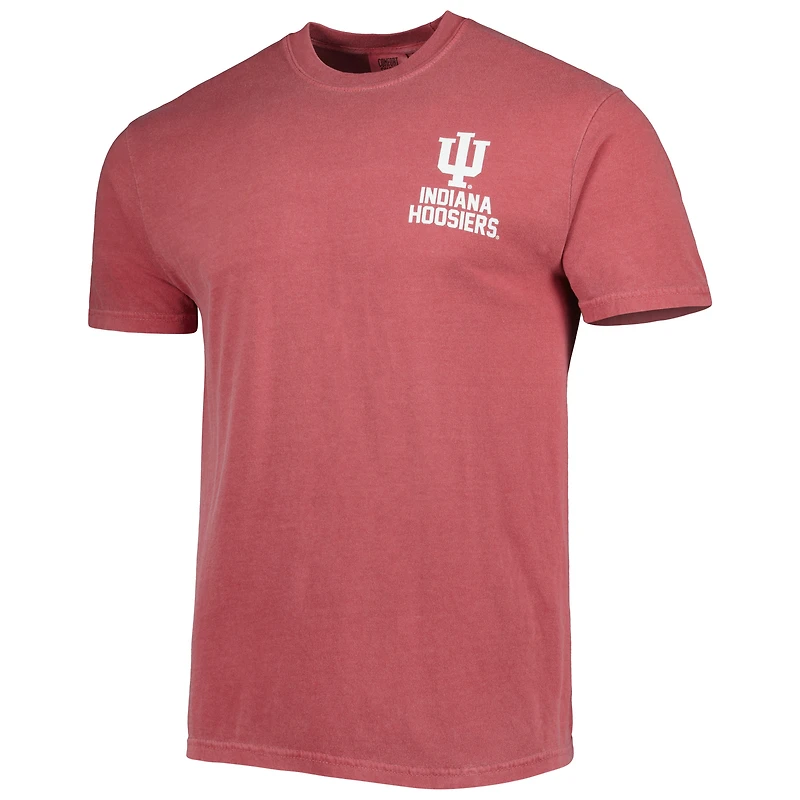 Men's Crimson Indiana Hoosiers Hyperlocal T-Shirt