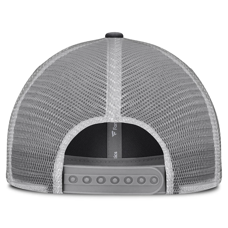 Men's Fanatics Charcoal Indiana Hoosiers Ionic Trucker Adjustable Hat