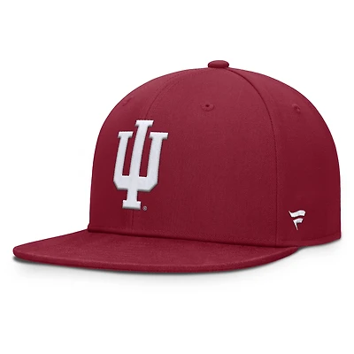 Casquette Fanatics Crimson Indiana Hoosiers Rebound Flex pour homme