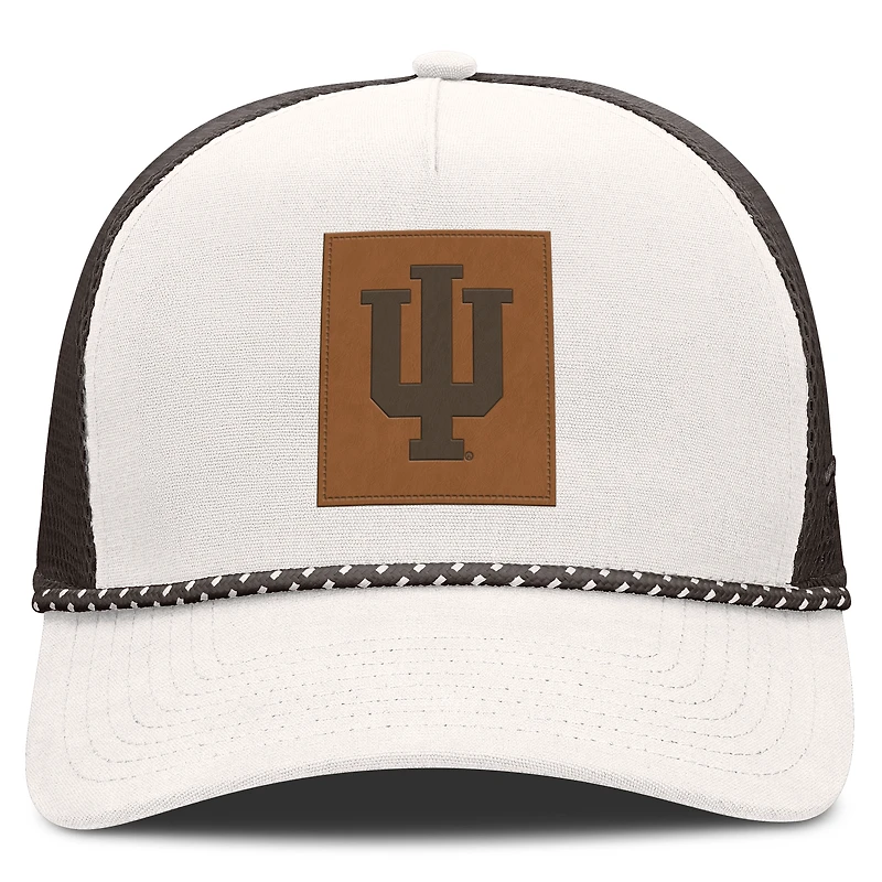 Casquette trucker ajustable Fanatics Natural Indiana Hoosiers Bronco pour homme