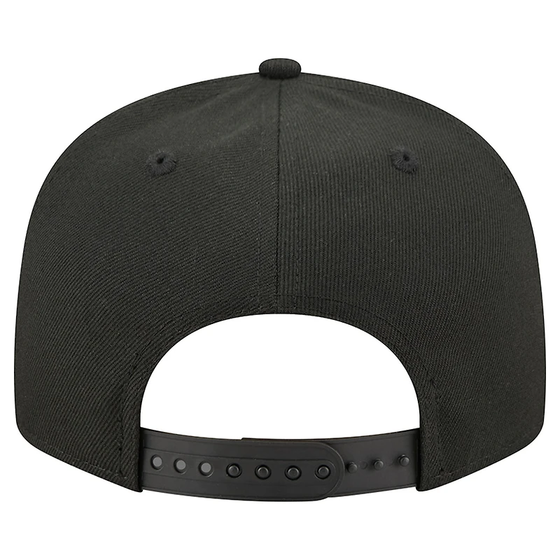 Casquette snapback New Era noire pour homme Indiana Hoosiers Team 9FIFTY