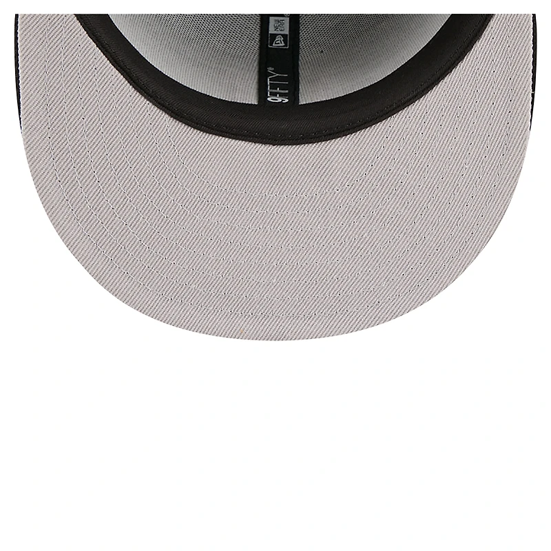 Men's New Era Black Indiana Hoosiers Team 9FIFTY Snapback Hat