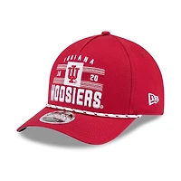Men's New Era  Crimson Indiana Hoosiers Historic March Madness 9FORTY M-Crown Adjustable Hat