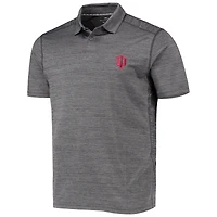 Men's Tommy Bahama Gray Indiana Hoosiers Delray IslandZone Polo