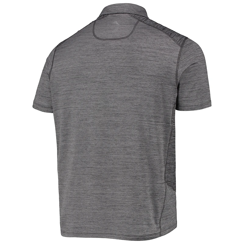 Men's Tommy Bahama Gray Indiana Hoosiers Delray IslandZone Polo