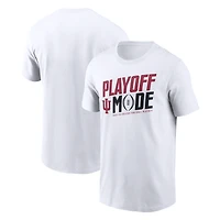 T-shirt blanc pour homme Indiana Hoosiers 2025-26 College Football Playoff, protection de passe