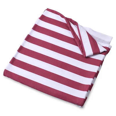 Couverture d'emmaillotage Indiana Hoosiers pour nouveau-nés et nourrissons 47 po x 47 po