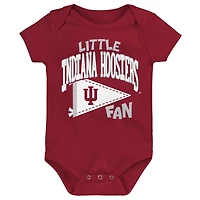 Newborn Outerstuff Crimson Indiana Hoosiers Little Banner Bodysuit