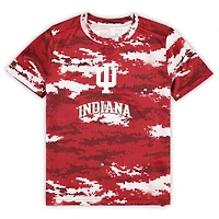 T-shirt de match d'entraînement des Indiana Hoosiers pour enfants d'âge préscolaire