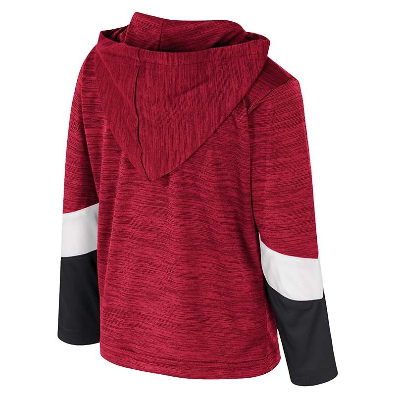 Toddler Colosseum Crimson Indiana Hoosiers Rylos Quarter-Zip Windshirt