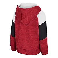 Sweat à capuche zippé pour tout-petit Colosseum Crimson Indiana Hoosiers Spirit Hollow