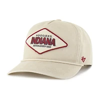 Casquette unisexe ajustable Cairn Hitch « Indiana Hoosiers Outdoorsmen » crème '47