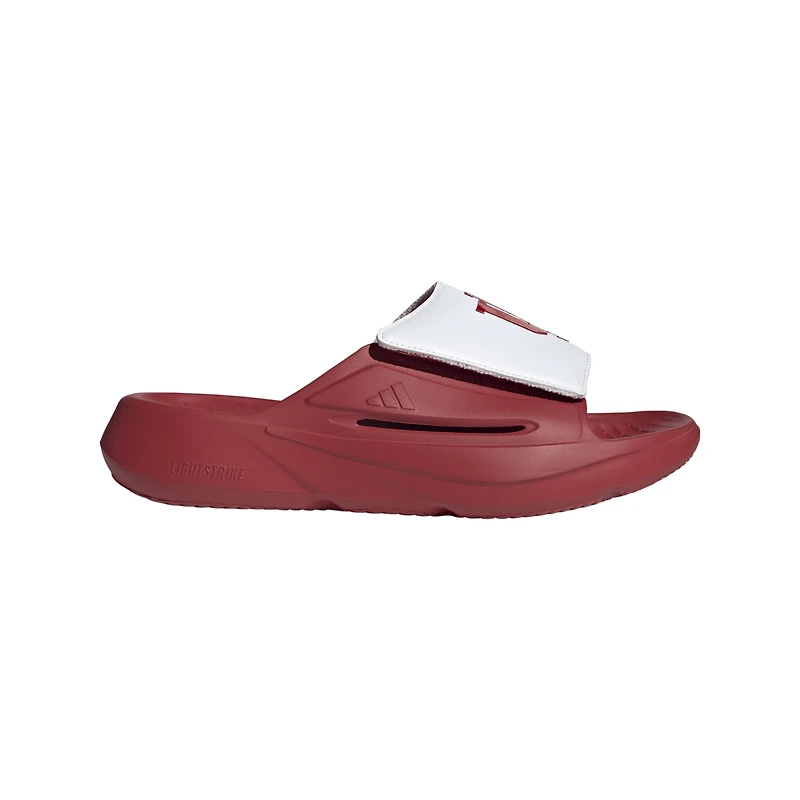 Unisex adidas Crimson Indiana Hoosiers Lightblaze Slide Sandals