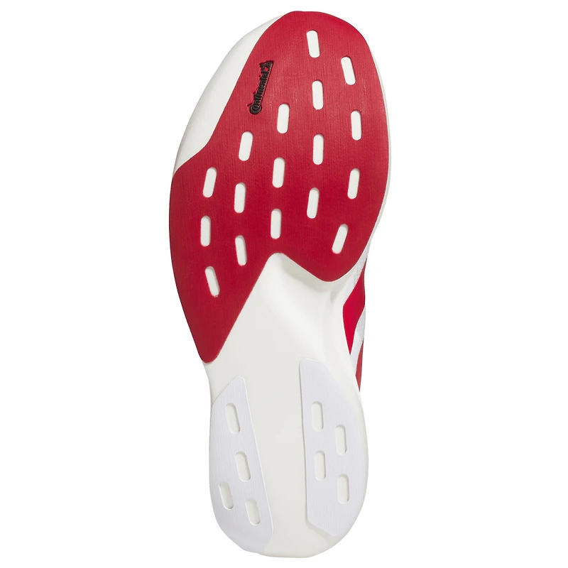 Chaussures de course unisexes adidas blanches Indiana Hoosiers Adizero Evolution SL