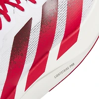 Chaussures de course unisexes adidas blanches Indiana Hoosiers Adizero Evolution SL