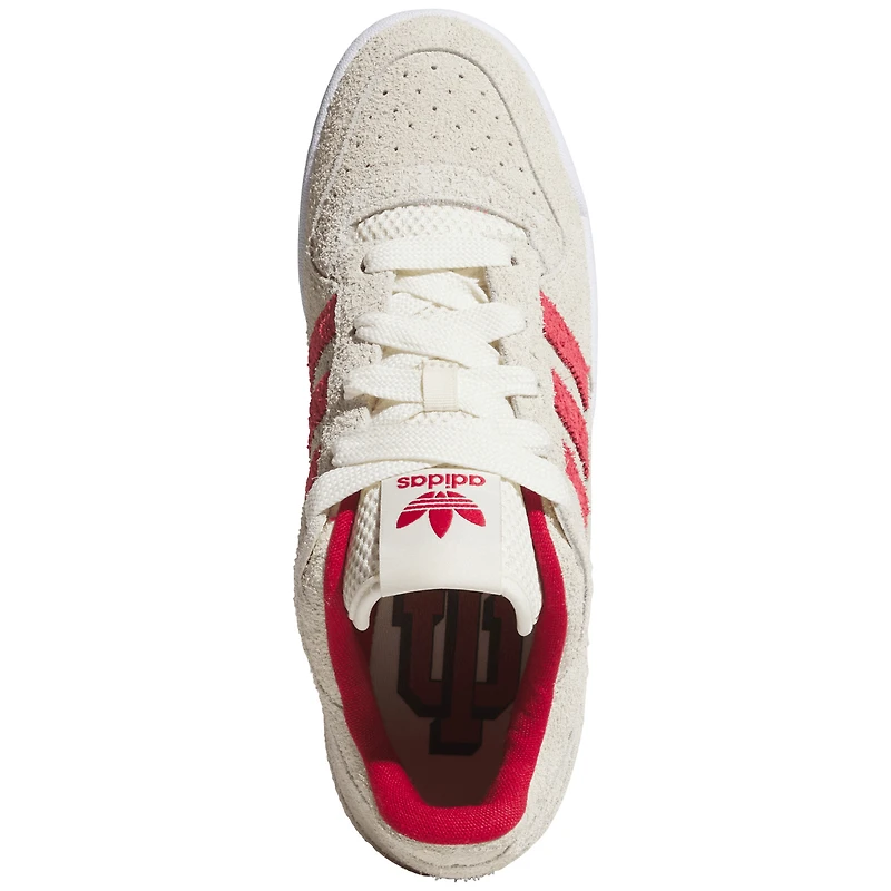 Chaussures basses unisexes adidas Indiana Hoosiers Forum blanches
