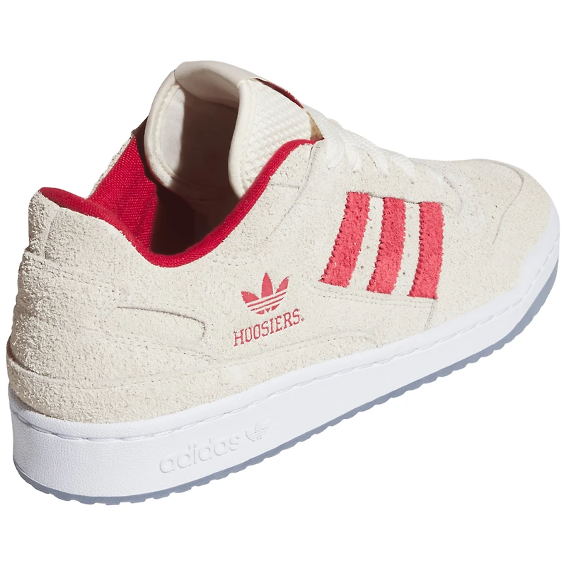 Chaussures basses unisexes adidas Indiana Hoosiers Forum blanches