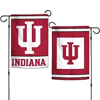 WinCraft Indiana Hoosiers 12'' x 18'' Double-Sided Garden Flag