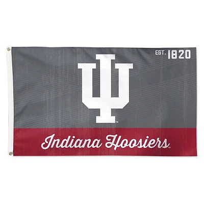 WinCraft Indiana Hoosiers 3' x 5' Drapeau de luxe rétro simple face