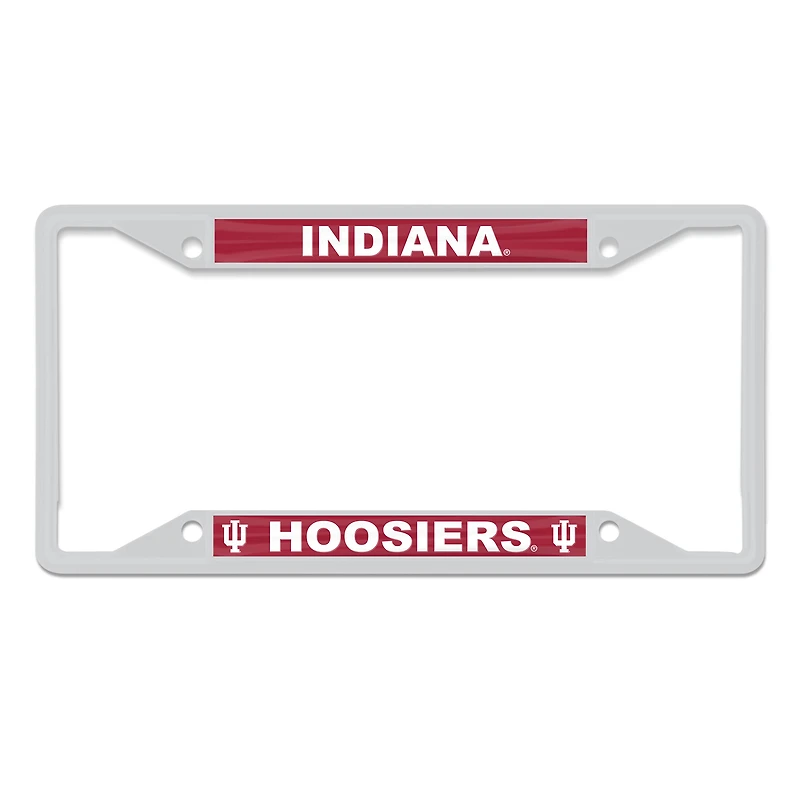 Cadre de plaque d'immatriculation WinCraft Indiana Hoosiers